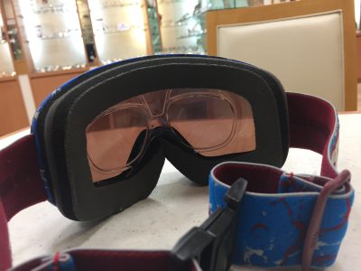 お持ち込みゴーグル