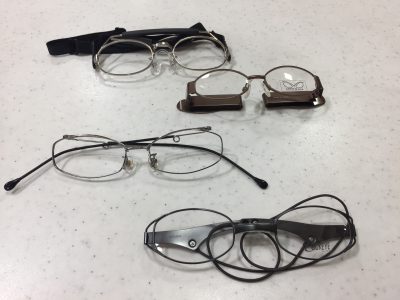 面と相性のいいスポーツメガネ