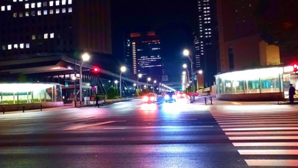 夜間運転