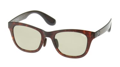 オズニスフラット04 BROWN DEMI × CLEAR GRAY