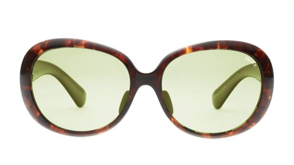オズニス フラット06 BROWN DEMI×CLEAR GRAY