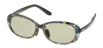 オズニス フラット17 GREEN DEMI×CLEAR GRAY