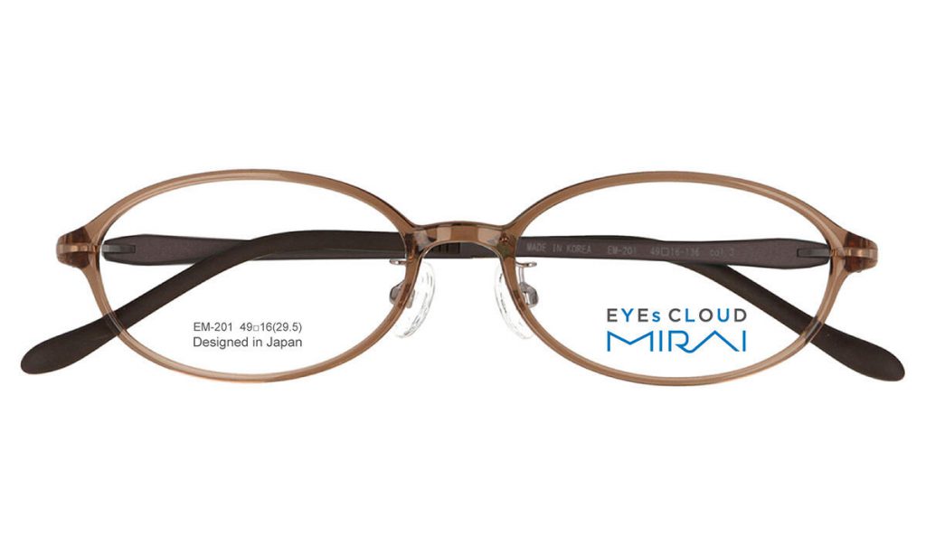 EM-201 LIGHT BROWN / BROWN(INSIDE MATT)