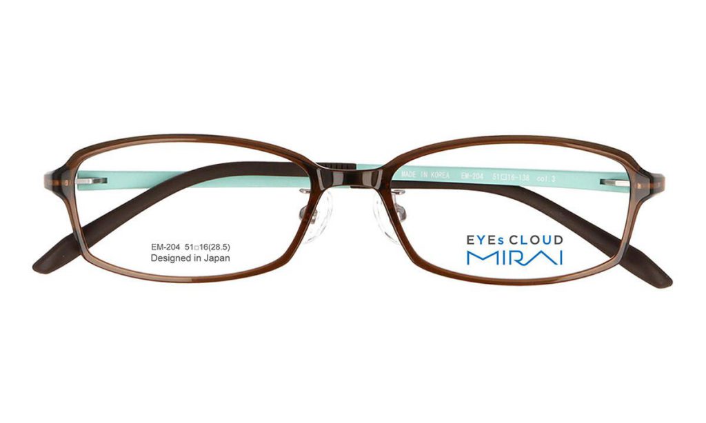 EM-204 LIGHT BROWN / BROWN MATT(LIGHT BLUE)