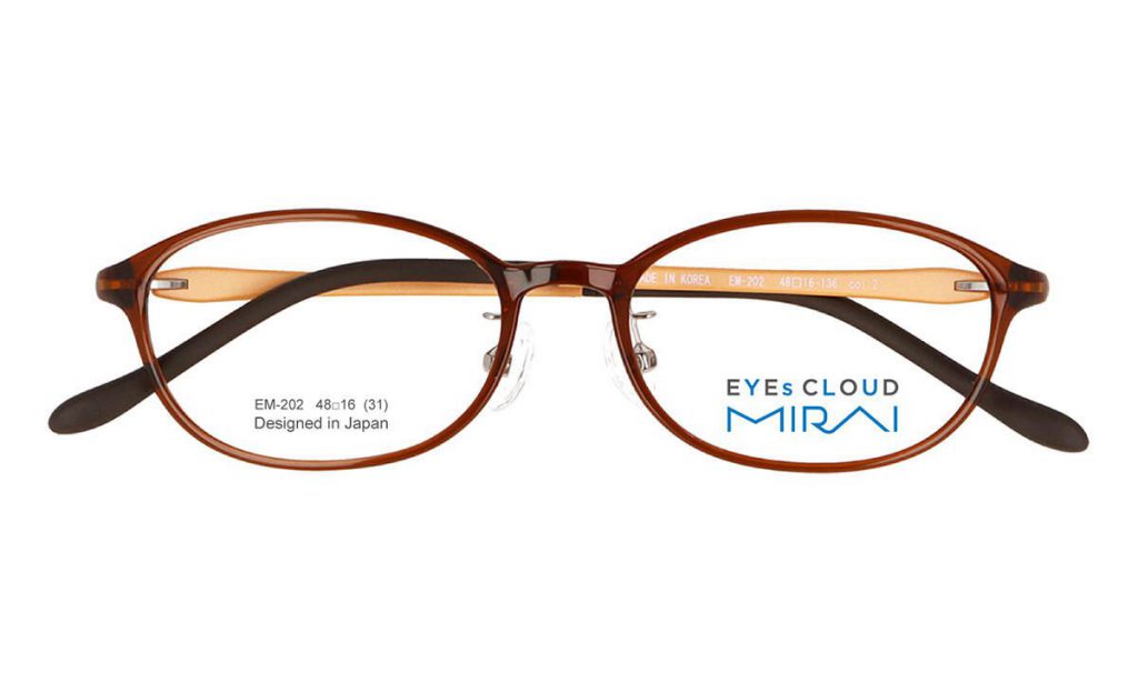 EM-202 BROWN / BROWN MATT(PEARL ORANGE)