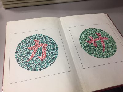 色盲色弱度検査表