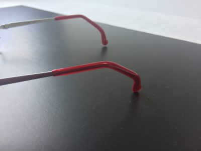 テンプル二段曲げ
