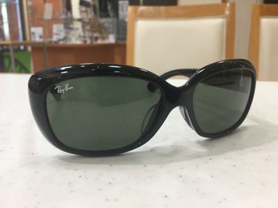 レイバン 鼻盛り修理