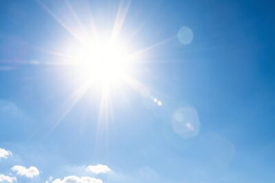 太陽のまぶしさ